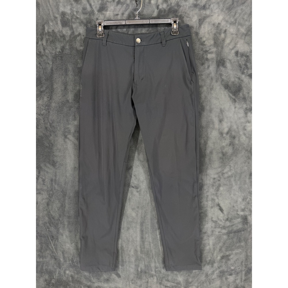 Lululemon Lab Mens ABC‎ Pant Slim 30 Black Technical Trouser M5967S